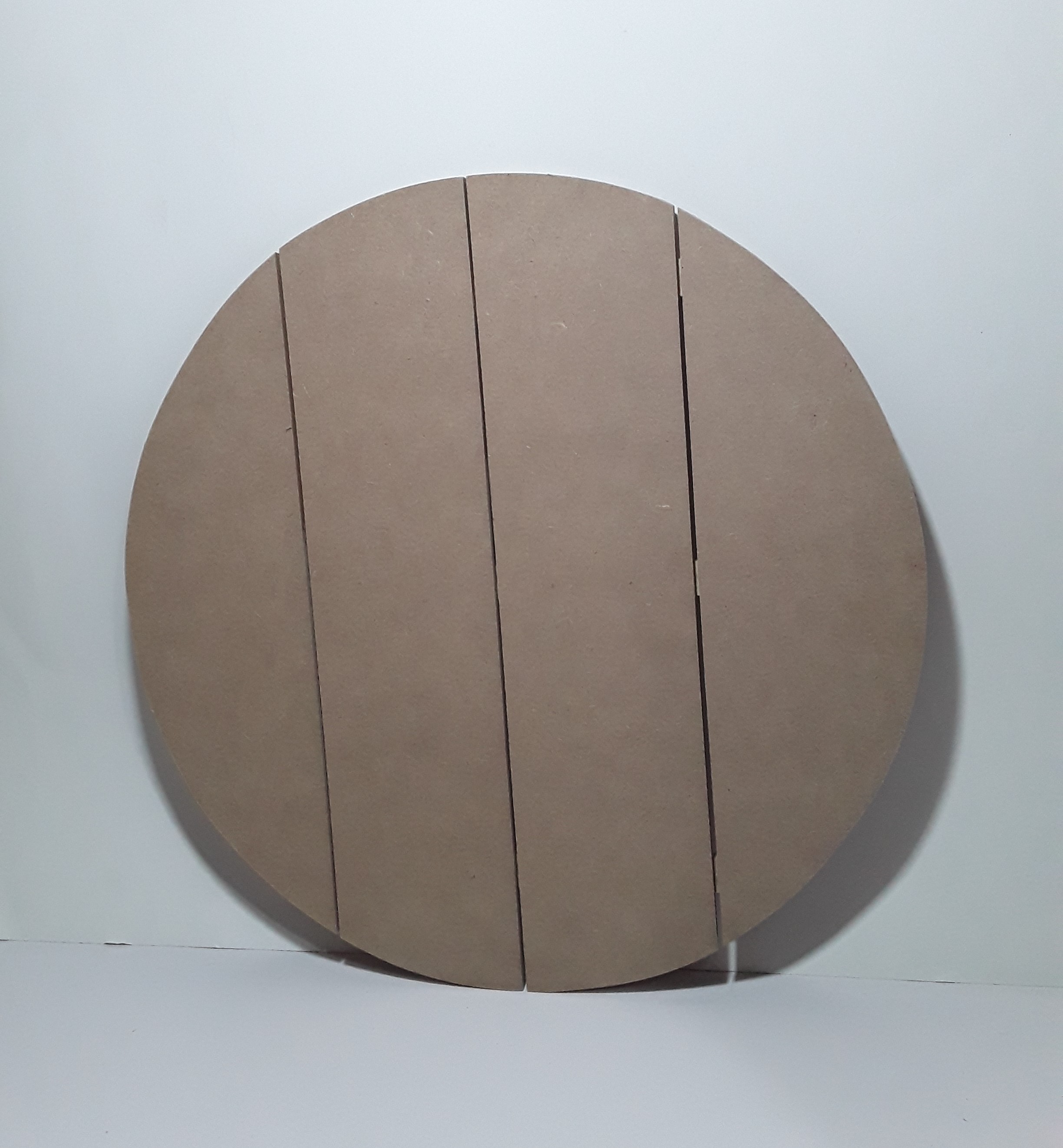 Placa Ripada Redonda 42x42